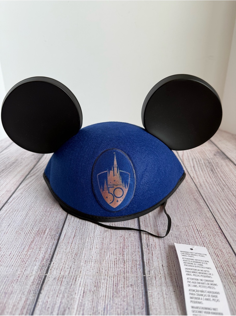 DISNEY Cast Member 50th Anniversary Mickey Ears NWT